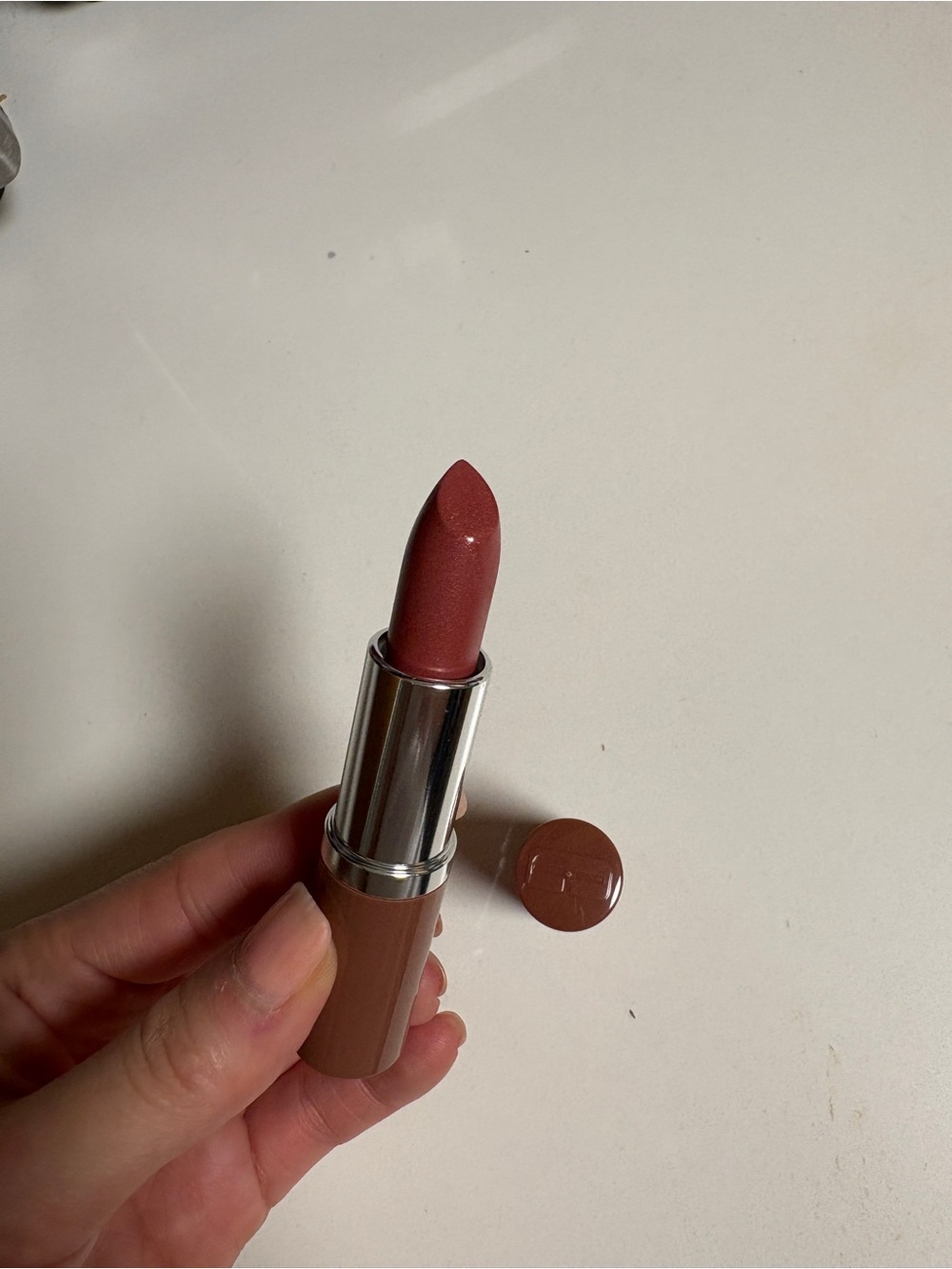 Rose Brown Lipstick - Clinique Neutral Rose